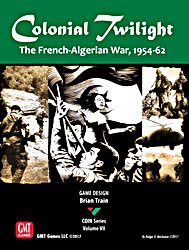 Colonial Twilight: The French-Algerian War, 1954-62 (new from GMT Games)