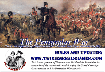 The Peninsular War Expansion (new from Two Generals Games)