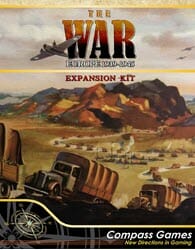 The War: Europe 1939-1945 Expansion Kit (new from Compass Games)