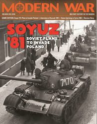 Modern War, Issue 38: Soyuz ’81 (new from Decision Games)