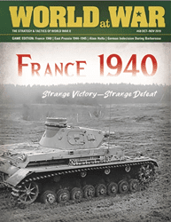 World at War, Issue 68: France 1940 (new from Decision Games)