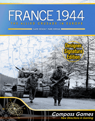 France 1944, Designer Signature Edition (new from Compass Games)