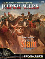 Paper Wars, Issue 94: Fall of Siam (new from Compass Games)