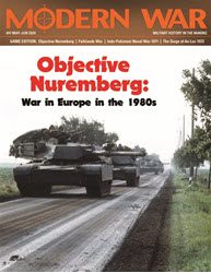 Modern War, Issue 47: Objective Nuremberg (new from Decision Games)