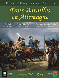 Trois Batailles en Allemagne (new from Legion Wargames)