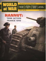 World at War, Issue #80: Hannut, France 1940 (new from Decision Games)