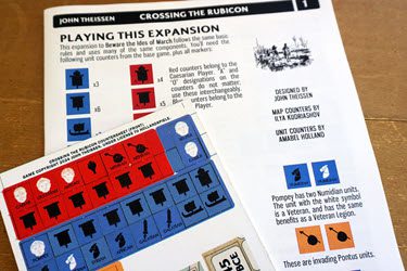 Crossing the Rubicon (new from Hollandspiele)