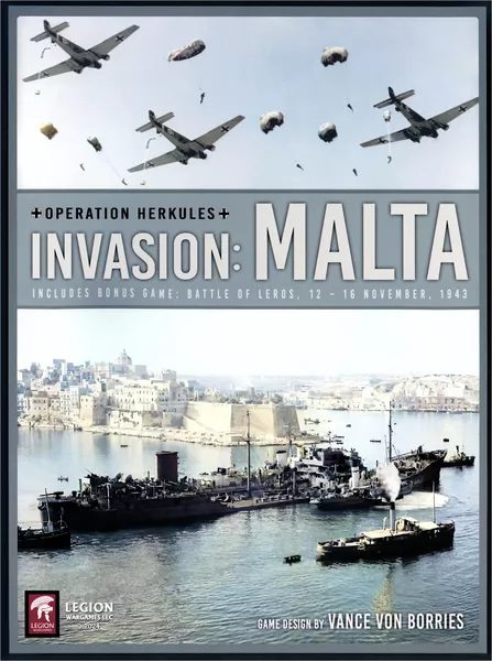 Invasion: Malta (new from Legion Wargames)