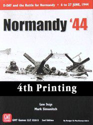 Normandy ’44, 4th Printing (new from GMT Games)