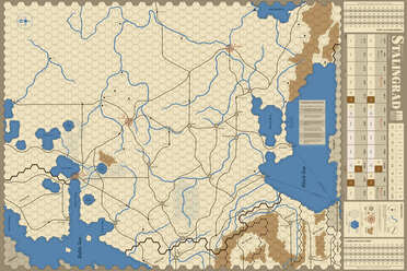 John Cooper’s TAHGC game maps in the SPI-Style (new from War Diary Magazine)